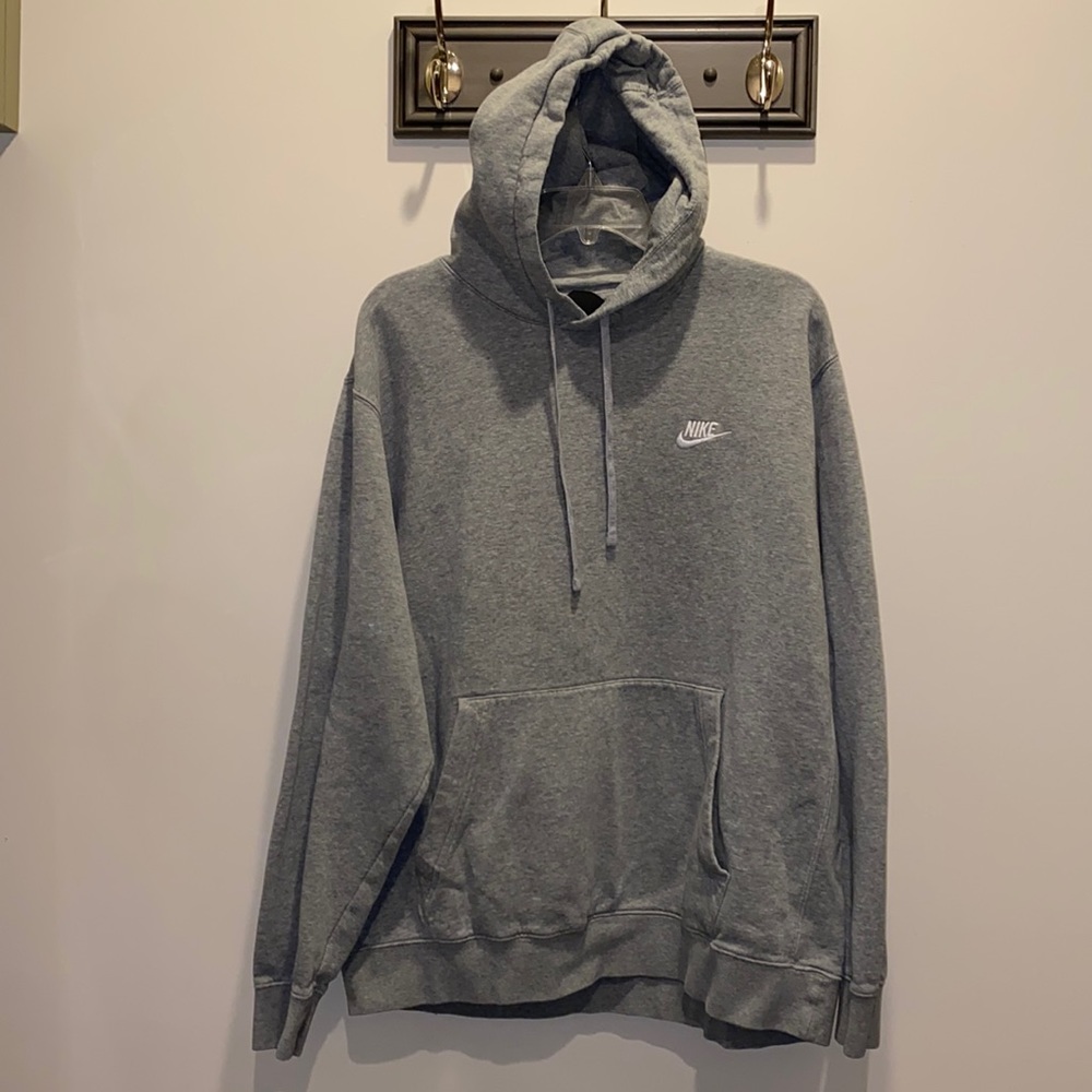 Nike Sportswear Club Fleece Pullover Hoodie - grey - XL